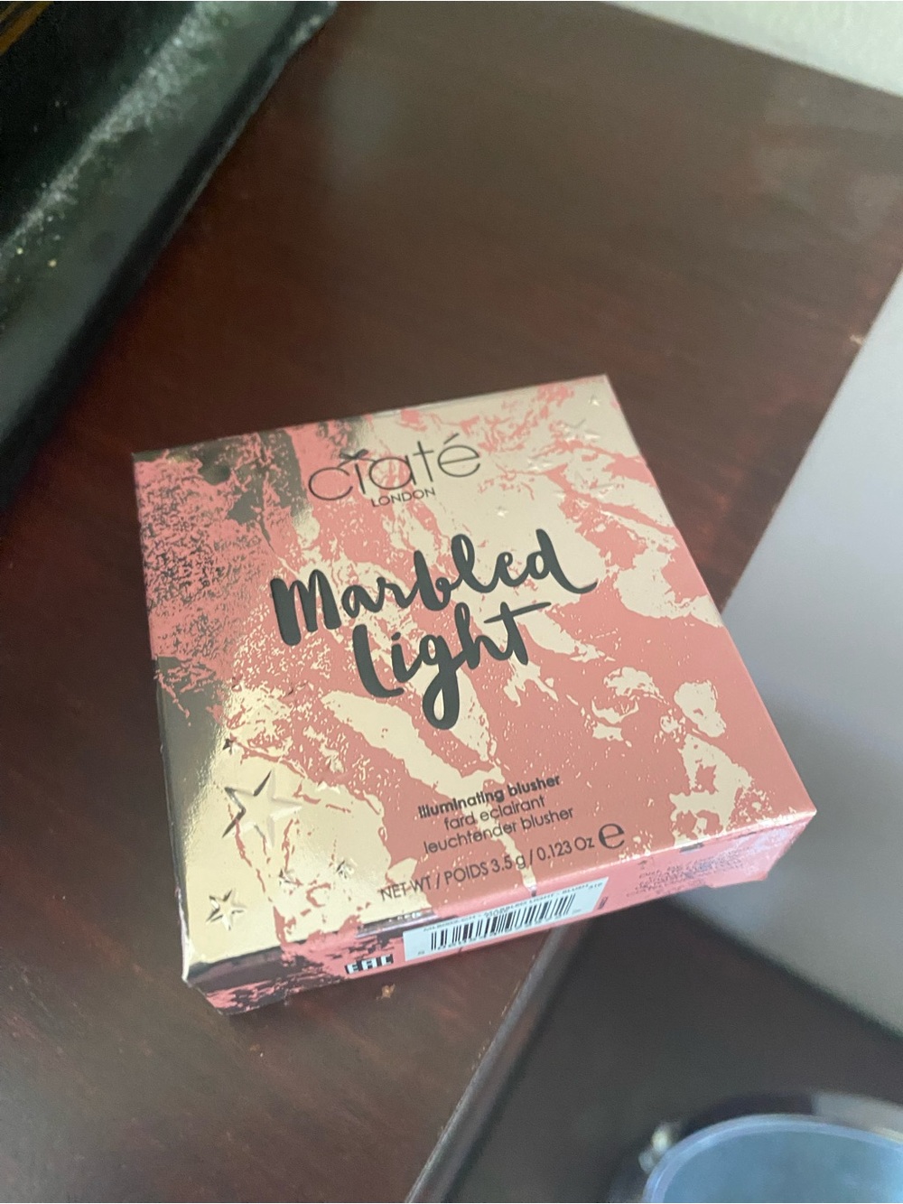 Ciaté London Marbled Light Illuminating Blusher - dusk. Brand new.